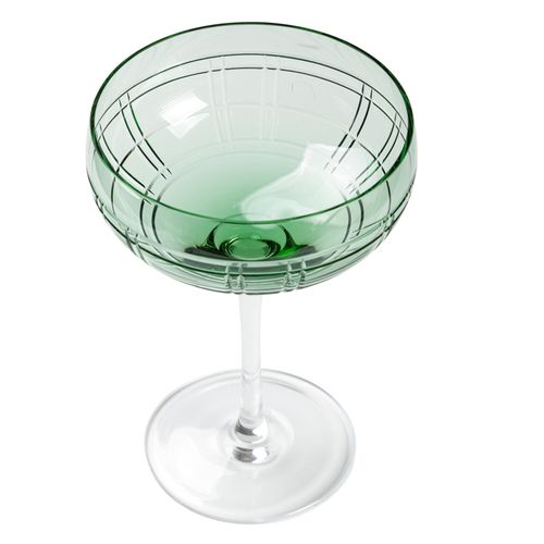 Taça de Cristal Belle Époque Vert