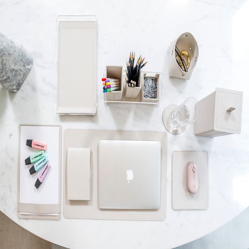Deskpad Office Off White