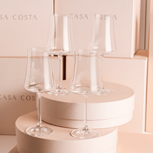 Kit Taça Vinho Tinto Cristal Curve 2 unidades