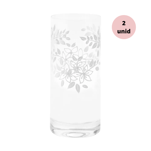 Kit Copo Cristal Long Drink Antonieta 2 unidades