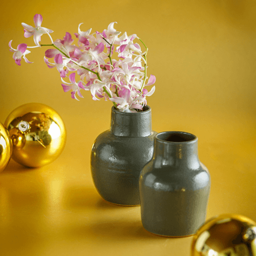 Kit Duo de Vasos Cerâmica