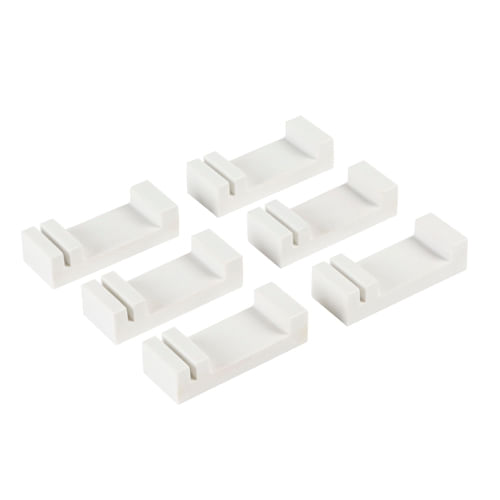 Set Descanso de Talheres Quartzo Branco 6 pcs