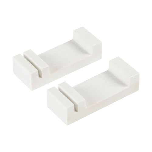 Set Descanso de Talheres Quartzo Branco 2 pcs