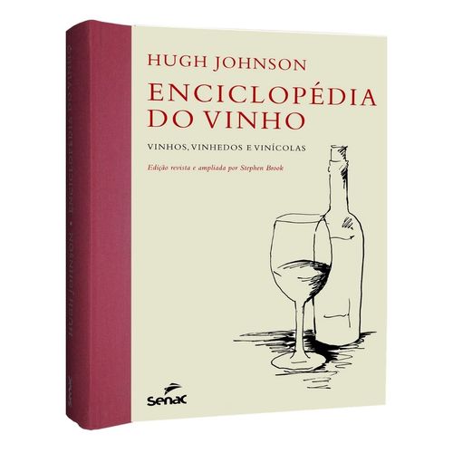 Livro Decorativo - Enciclopédia do Vinho