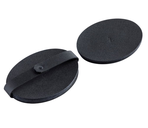 Set Porta Copo  Oval Preto